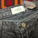 MINKPINK NWOT MP|D Black Cropped Distressed Denim Photo 6