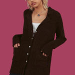 Unif  Brown “Couch” Cardigan Photo 0