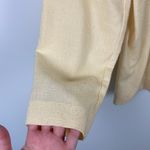 Leslie Fay  Blazer Vintage Light Yellow Women’s Size 12 Petite Career Officewear Photo 8