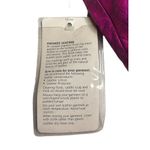 Vintage 90s Barbiecore Chia Pink Purple Leather Zip Bodycon Mini Dress Sz L NEW Size L Photo 7