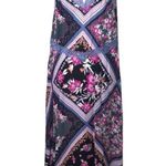 Free People Intimately  Stevie Printed Maxi Slip Dress in Graphite Combo Medium Photo 6