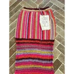 Free People  Sunrise Bali Crochet Maxi Skirt‎ NWT size S Photo 2