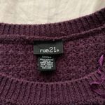 Rue 21 Plum Sweater Photo 3