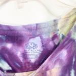 Fruit of the Loom Fruit of‎ the Loom Large Top Handmade Tie Dye Shirt Colorful Purple Yellow 864 Photo 2