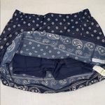 Aerie  Navy Blue Paisley Skirt Photo 2