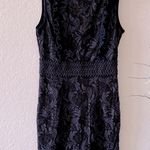 Romeo + Juliet Couture Navy Blue Lace Mini Dress size M Photo 0