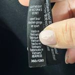 Victoria's Secret Victoria’s Secret Sport Women’s Racerback Black Gray Padded Sports Bra 36D Photo 3