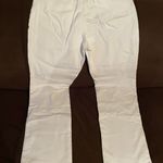 Old Navy NWT Size White Denim Jeans Ripped Straight Leg 14 Photo 10