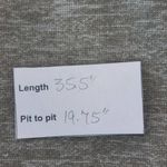 Lou & grey  Green T-Shirt Dress Size Large Heather Green Swing Dress Photo 8