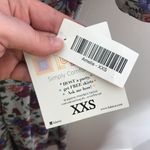 LuLaRoe Amelia Gray Floral Dress Photo 6