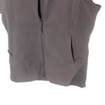 Columbia Women's Size Medium Grey Fleece Outdoor Vest Photo 2