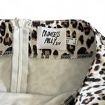 Princess Polly  Black and Cream Leopard Mini Skirt- 4 Photo 6