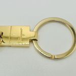 Salvatore Ferragamo  Gancini Gold Tone Key Ring Detachable Photo 1