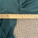 EXPRESS  Dress Womens Small Emerald Green Vneck Long Sleeve Knee Holiday Casual Photo 6