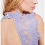 Free People  Daydream Lake Periwinkle Bodycon Lace Mini Dress Size S Photo 2