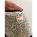 Billabong  Bikini Womens Medium Neon Yellow Leopard Print Triangle Top NWT Photo 6