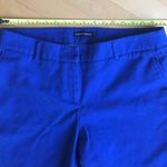Hilary Radley Cotton, Mid Rise, Straight Leg, Capri Pants, Royal Blue, Size 12 Photo 10