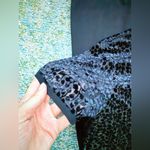 Gap Vintage 90s floral velvet top black dress, size large Photo 10