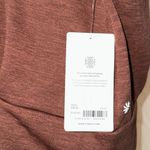 Athleta  • NWT Altitude Polartec Half Zip Sweatshirt • Size L  Mahogany Heather Photo 4