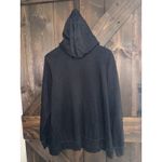 Nike  Women's Plus Hoodie 1X Black Cotton Cow neck Sweatshirt‎ Cow Neck Photo 2