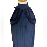 Ramy Brook #137 RAMY BROOKS Silk Halter Blouse Photo 1