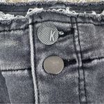 Kut From The Kloth  Connie High Rise Fab Ankle Skinny Black Denim Jeans Size 12 Photo 2