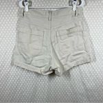Madewell  White‎ Denim Dempsey High Rise Shorts Photo 3