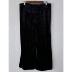 Juicy Couture  Black Cropped Velour Pant Size Large Photo 2