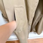 Babaton Aritzia  slouchy draped tan trench coat oversized loose fit lightweight Photo 6
