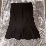 Armani Collezioni  Classic Black Midi Skirt Photo 1