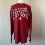 Venley Alabama National Champions Long Sleeve Graphic TShirt Red Size Large Photo 2