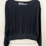 Ocean Drive  Black Knit Top Photo 0