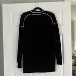 CAbi Black Cardigan with Khaki Trim Great Condition Photo 8