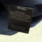 Halston Heritage  Navy Blue Wrap Midi Dress Size 12 Photo 5