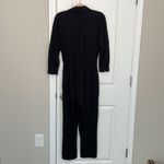 ATM classic jersey long sleeve jumpsuit cotton black Photo 3