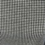 ZARA  black and white checkered, long sleeve, button back top, Medium Photo 1