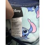 Disney 306-010 Lilo & Stitch Pajama Top Shirt Women Size M 8-10 Blue Long Sleeve Photo 4