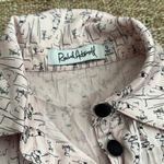 Rachel Antonoff Fanny Pleated Shirt Dress Size 0 Pink & Black Photo 5