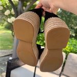 Toms Tom’s LAILA black suede platform wedges Photo 3