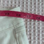  White polished Skinny Jeans,  Cabi 5306 front  Zipper Accent jeans size 8 Photo 4