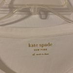 Kate Spade  New York Shirt size XL excellent condition color white length 24” Photo 1