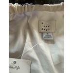 A New Day Women Asymmetrical One Shoulder Balloon Sleeve Floral Crop Top M NWT Photo 4