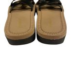 Bamboo  Upraise 70 Sandal Women 7.5 Black Tan Faux Leather Slip on Comfort Travel Photo 3
