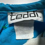 Vintage 80s Nerd Girl Athleisure Celestial Activewear Set Medium Blue Photo 5