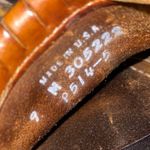 Dexter VTG Brown Leather Slip On Shoes with Fringe Loafers 90’s Size 9 Photo 9