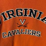 Vintage 90s Virginia Cavaliers Orange Crewneck Sweatshirt L Embroidered Unisex Size L Photo 12