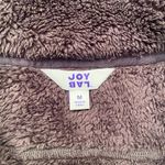 JoyLab Joy Lab Women’s High Pile, Half Zip Fleece pull over, black, size Medium Photo 2