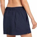 Speedo Women's Navy Blue Floral Cutout Swim Skort Size L Photo 1