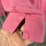 Lands' End Serious Sweats Womens Sweatshirt Crew Neck Pink Cotton Blend Large Photo 4