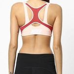 Nike Shape high support padded front zip light pink sports bra size S small Photo 8